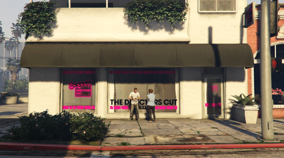 The Directors Cut Hair Salon Grand Theft Auto V(グランドセフトオート5)GTA5